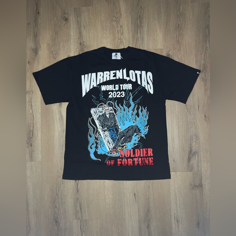 Warren Lotas World Tour ‘Black’ T-Shirt